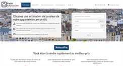 Desktop Screenshot of parisestimation.com